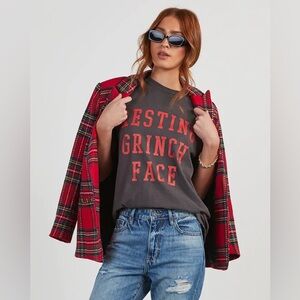 Lululemon X Vici Resting Grinch Face T-Shirt